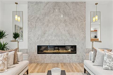 Fireplace detail